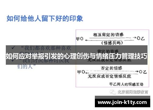 如何应对举报引发的心理创伤与情绪压力管理技巧