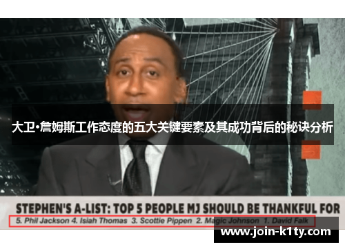 大卫·詹姆斯工作态度的五大关键要素及其成功背后的秘诀分析
